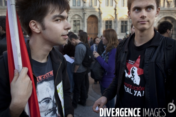 Manif des indignés