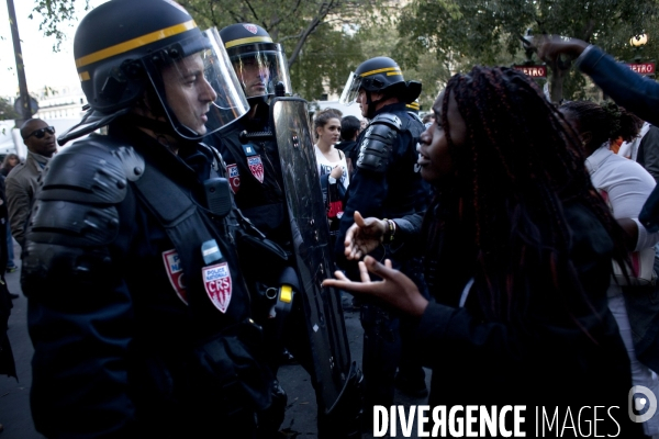 Manif des indignés