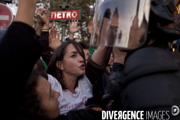 Manif des indignés