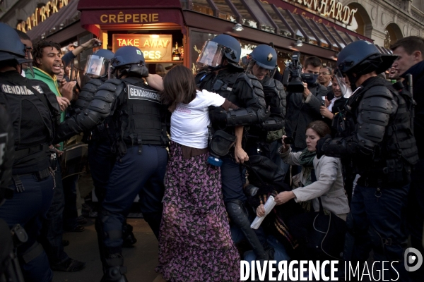 Manif des indignés