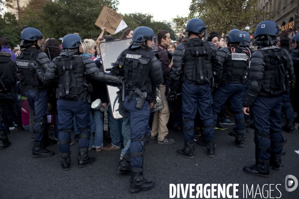 Manif des indignés