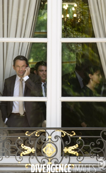 Palais de l Elysée après le conseil des ministres
