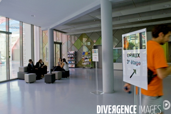 L Ecole Nationale Supérieure des Mines.ARTEM,Des futurs étudiants de l ICN, passent des oraux d admissibilité dans les locaux des Mines.