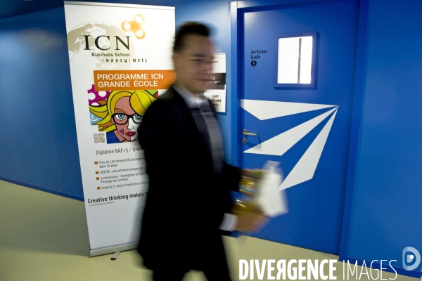 L Ecole Nationale Supérieure des Mines.ARTEM,Des futurs étudiants de l ICN, passent des oraux d admissibilité dans les locaux des Mines.