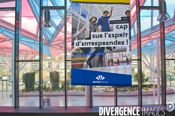 L Ecole Nationale Supérieure des Mines.ARTEM,un campus unissant trois grandes écoles; les Beaux Arts, les Mines, et l ICN Business School