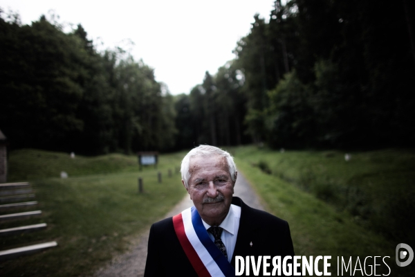 14-18 / pierre libert maire de beaumont village  mort pour la france 