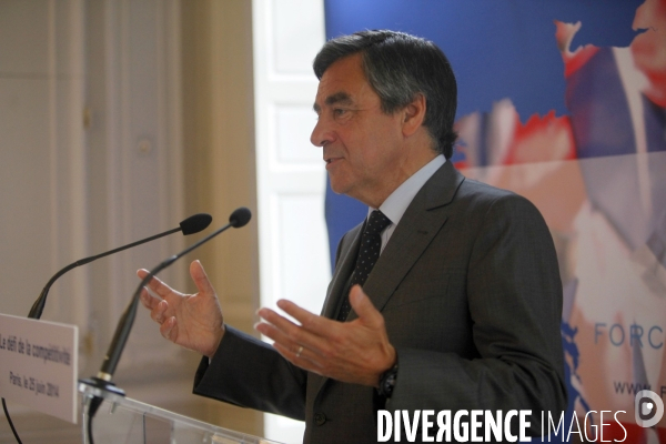 François FILLON, Compétitivité