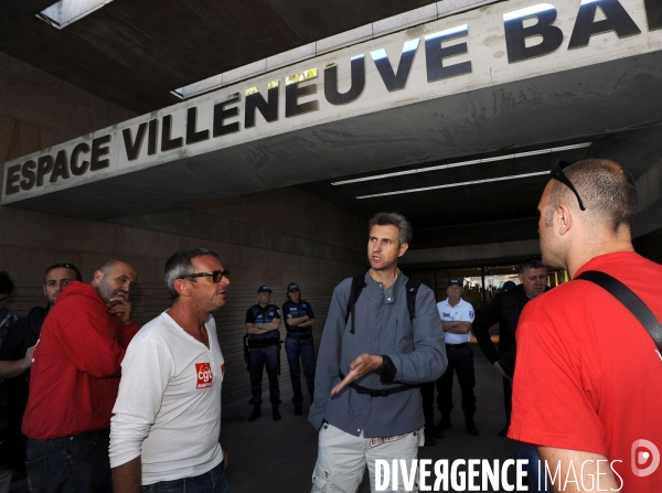 Sncm : manifestation des marins cgt