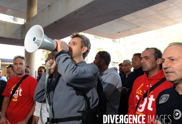 Sncm : manifestation des marins cgt