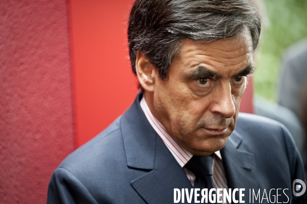 François FILLON à Richelieu (37)