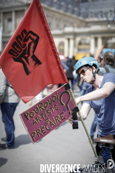 Grève des intermittents du spectacle: journée d action et de mobilisation