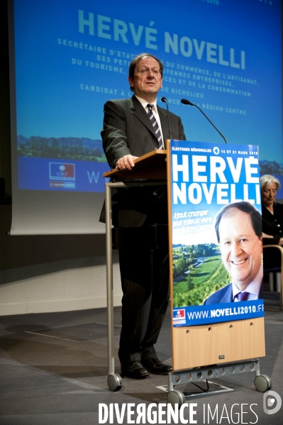 Christine LAGARDE soutient Hervé NOVELLI