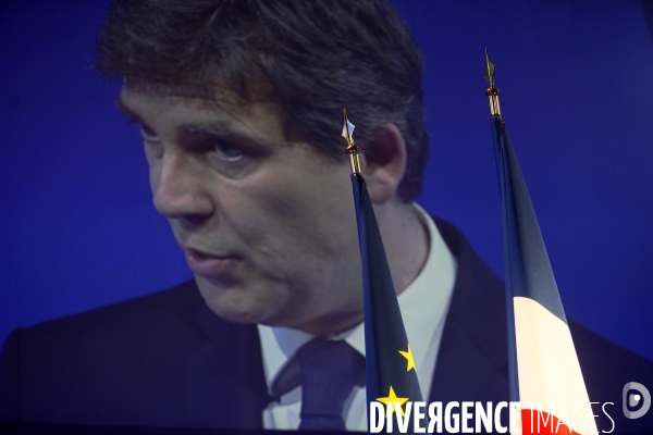 Arnaud MONTEBOURG, feuille de route pour le Redressement économique de le France