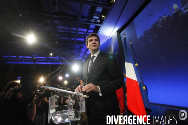 Arnaud MONTEBOURG, feuille de route pour le Redressement économique de le France