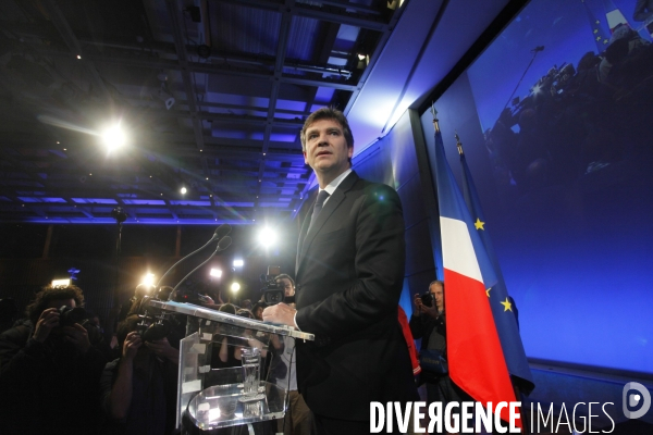 Arnaud MONTEBOURG, feuille de route pour le Redressement économique de le France