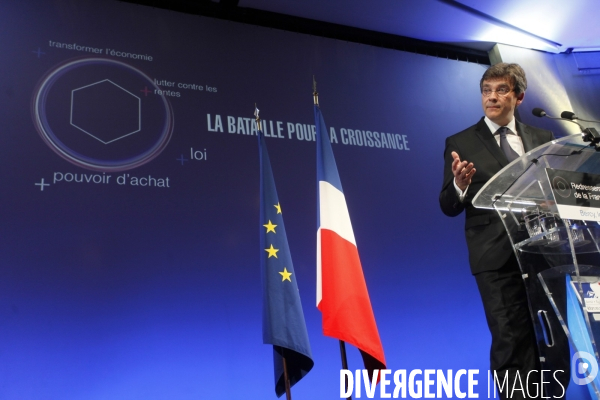 Arnaud MONTEBOURG, feuille de route pour le Redressement économique de le France