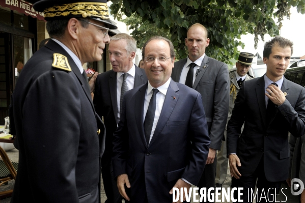 François HOLLANDE commémore les martyrs de Tulle