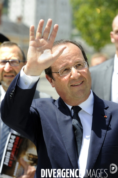 François HOLLANDE commémore les martyrs de Tulle
