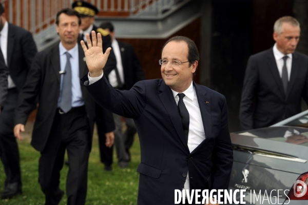 François HOLLANDE commémore les martyrs de Tulle