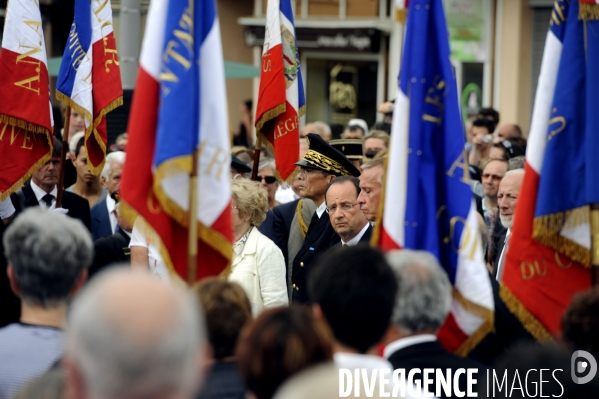 François HOLLANDE commémore les martyrs de Tulle