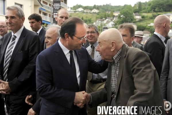 François HOLLANDE commémore les martyrs de Tulle