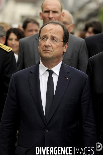 François HOLLANDE commémore les martyrs de Tulle