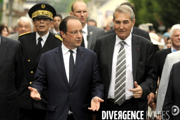 François HOLLANDE commémore les martyrs de Tulle