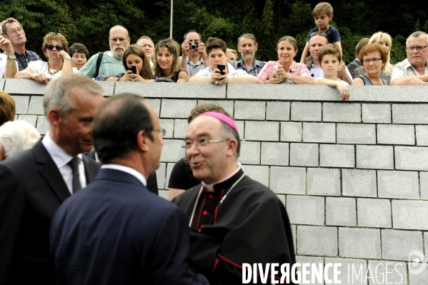 François HOLLANDE commémore les martyrs de Tulle