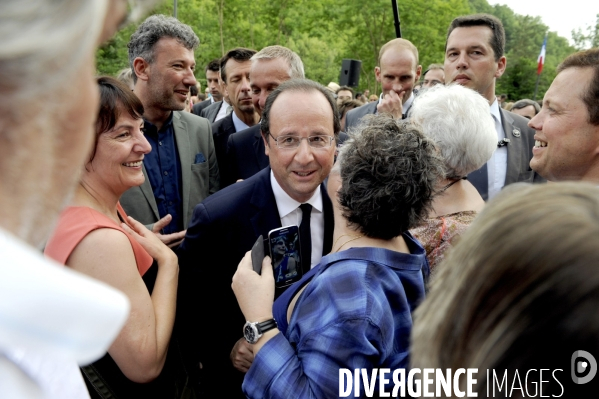 François HOLLANDE commémore les martyrs de Tulle