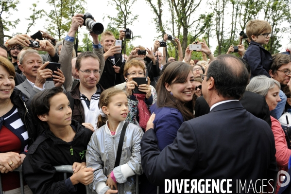 Défilé militaire du 14 juillet. Tribune officielle