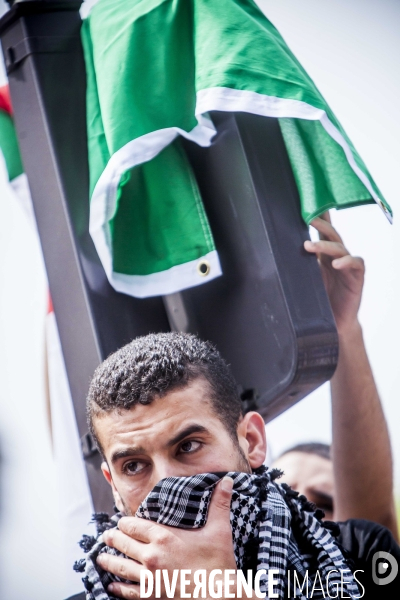 Manifestation Pro-Palestinienne interdite.