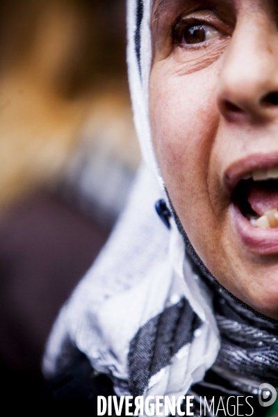 Manifestation Pro-Palestinienne interdite.