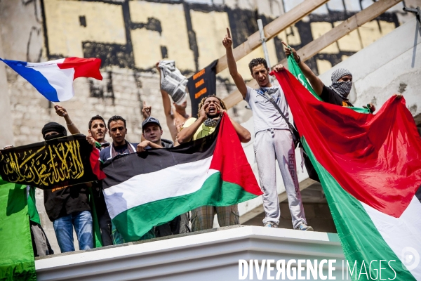 Manifestation Pro-Palestinienne interdite.