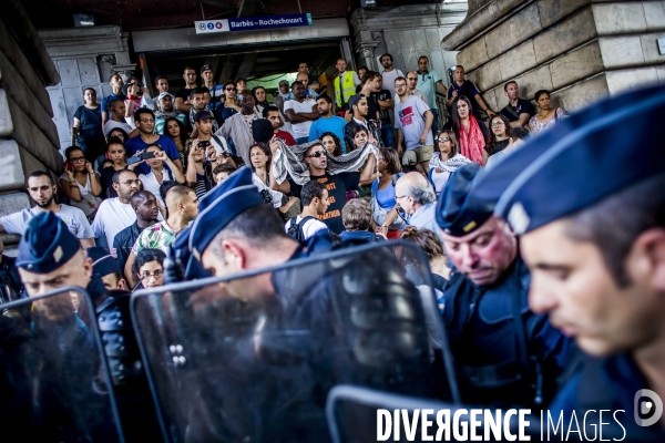 Manifestation Pro-Palestinienne interdite.