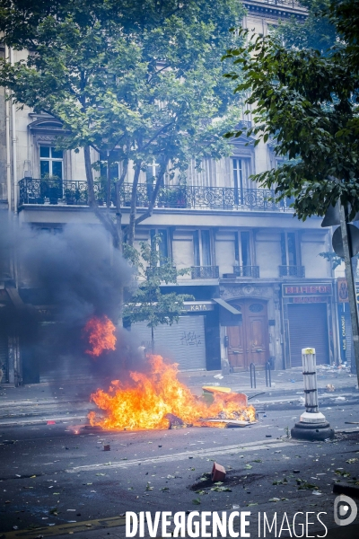 Manifestation Pro-Palestinienne interdite.