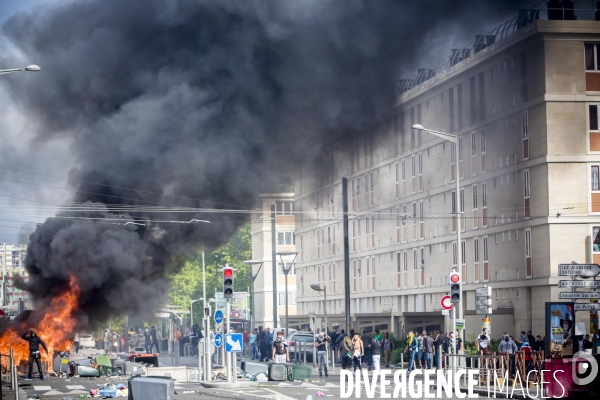 Affrontements à Sarcelles.