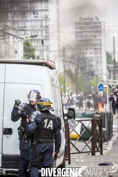 Affrontements à Sarcelles.