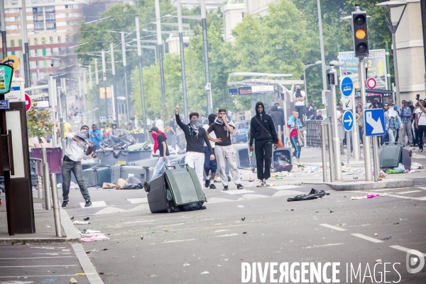 Affrontements à Sarcelles.