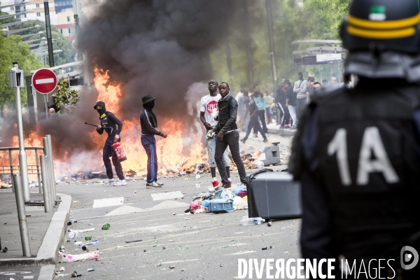 Affrontements à Sarcelles.