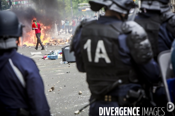 Affrontements à Sarcelles.