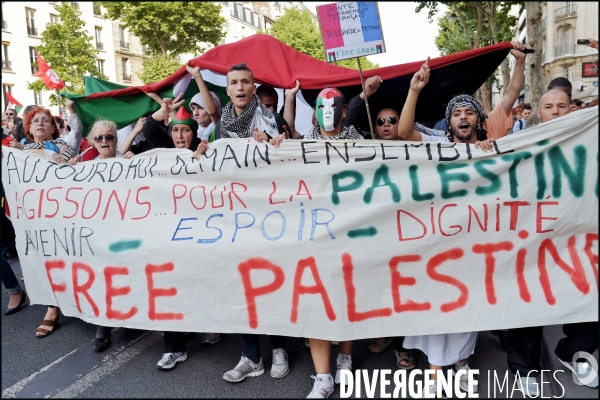 Manifestation Pro Palestinienne