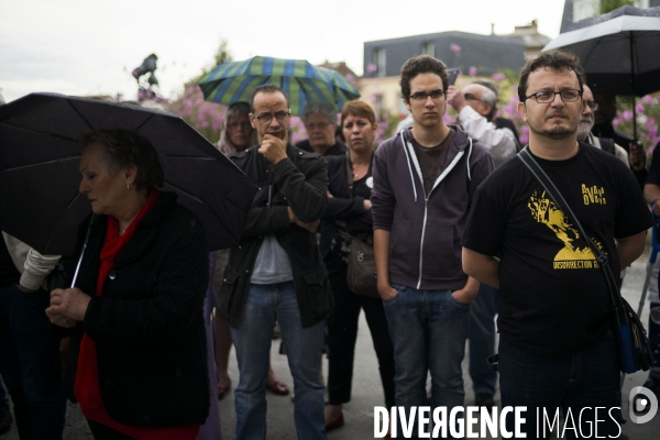 Pierrefitte, rassemblement en hommage a Darius.