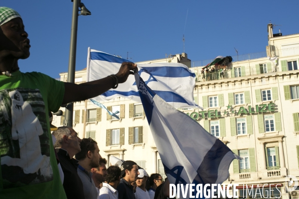 Manifestation pro Israelienne