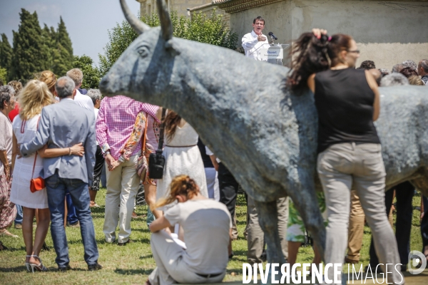 Manuel Valls à Vauvert