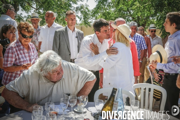 Manuel Valls à Vauvert