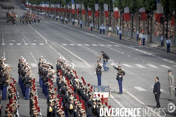 Cérémonie du 14 juillet 2014