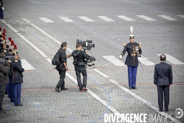 Cérémonie du 14 juillet 2014