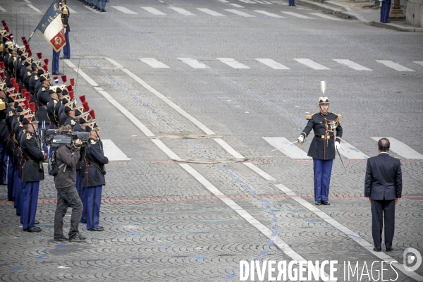 Cérémonie du 14 juillet 2014