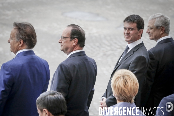 Cérémonie du 14 juillet 2014