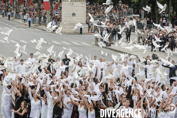 Cérémonie du 14 juillet 2014